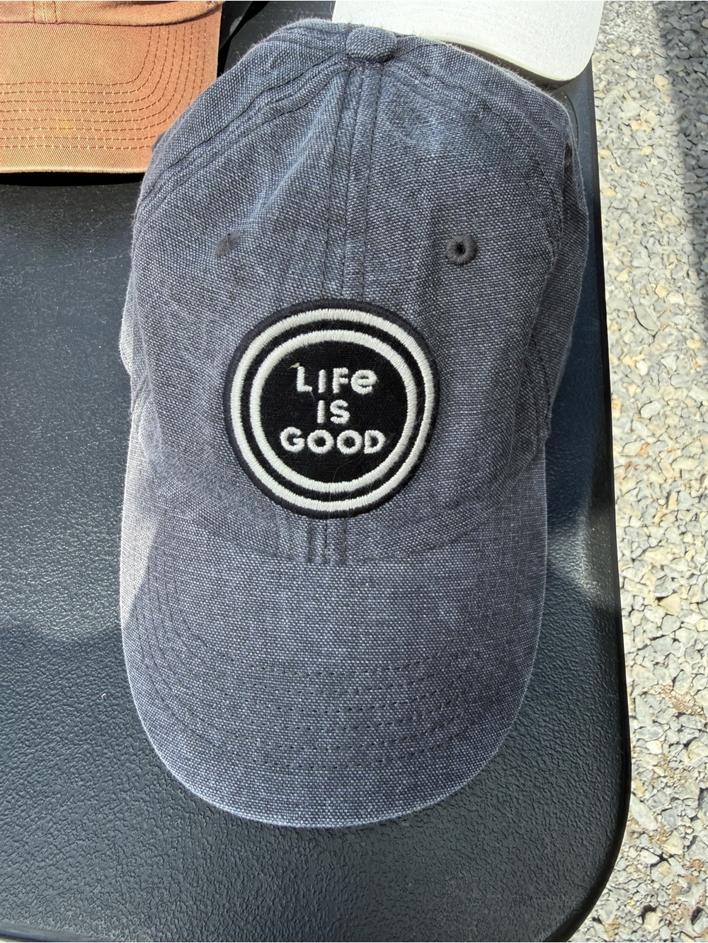 Life is Good Men's Washed Baseball Cap